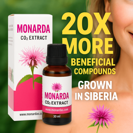 Siberian Monarda CO2 Extract 30ml – Natural Skin, Nail & Scalp Remedy Oil fromUS