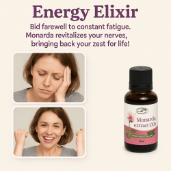 Siberian Monarda CO2 Extract 30ml – Natural Skin, Nail & Scalp Remedy Oil fromUS