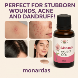 Siberian Monarda CO2 Extract 30ml – Natural Skin, Nail & Scalp Remedy Oil fromUS