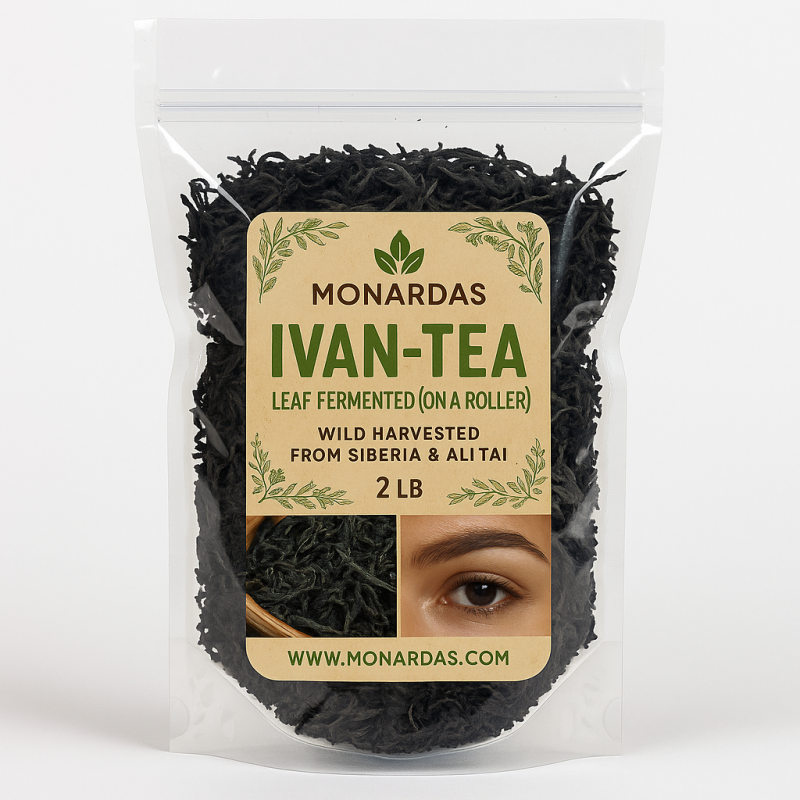 Ivan Tea 2 LB • Wild Harvested from Siberia • Fermented Leaf on Roller