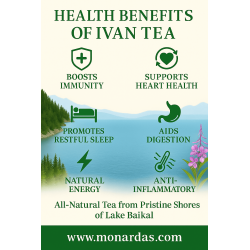 Ivan Tea 2 Lb Bulk – Premium Fermented Herbal Tonic – Caffeine-Free, Natural